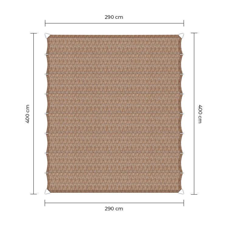 Schaduwdoek wavesail waterdicht